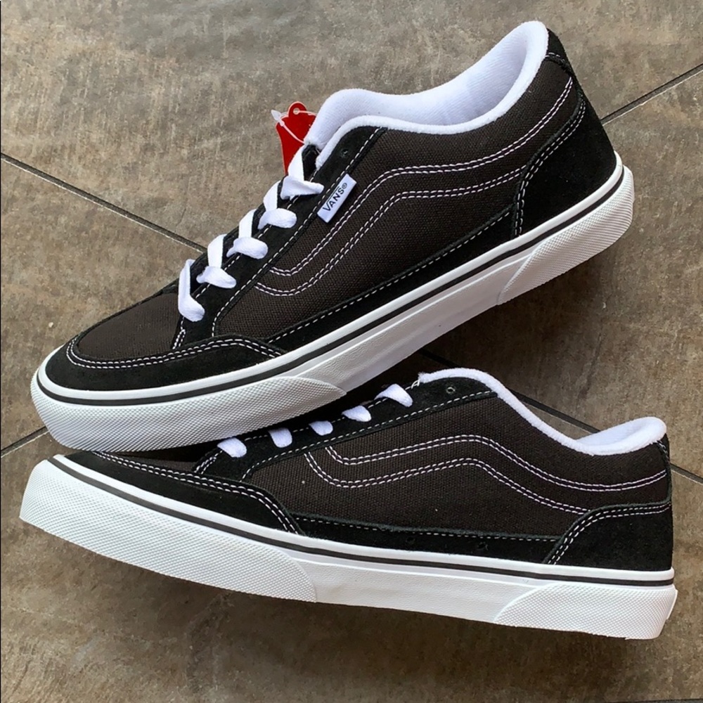 ••VANS BEARCAT BLACK/WHITE MEN’S - Picture 13 of 16